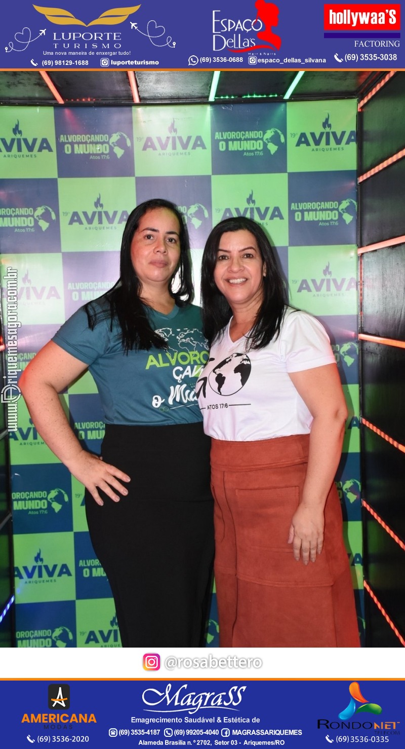 Abertura 19ª AVIVA ARIQUEMES dias 26 à 30 de Junho em Ariquemes – Rondônia - Entrada Franca
