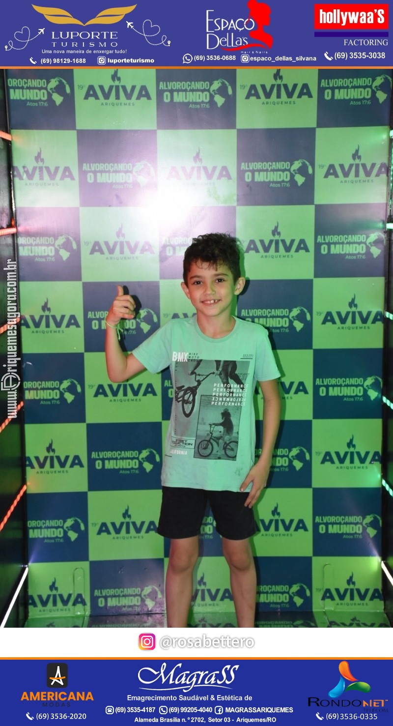 Abertura 19ª AVIVA ARIQUEMES dias 26 à 30 de Junho em Ariquemes – Rondônia - Entrada Franca