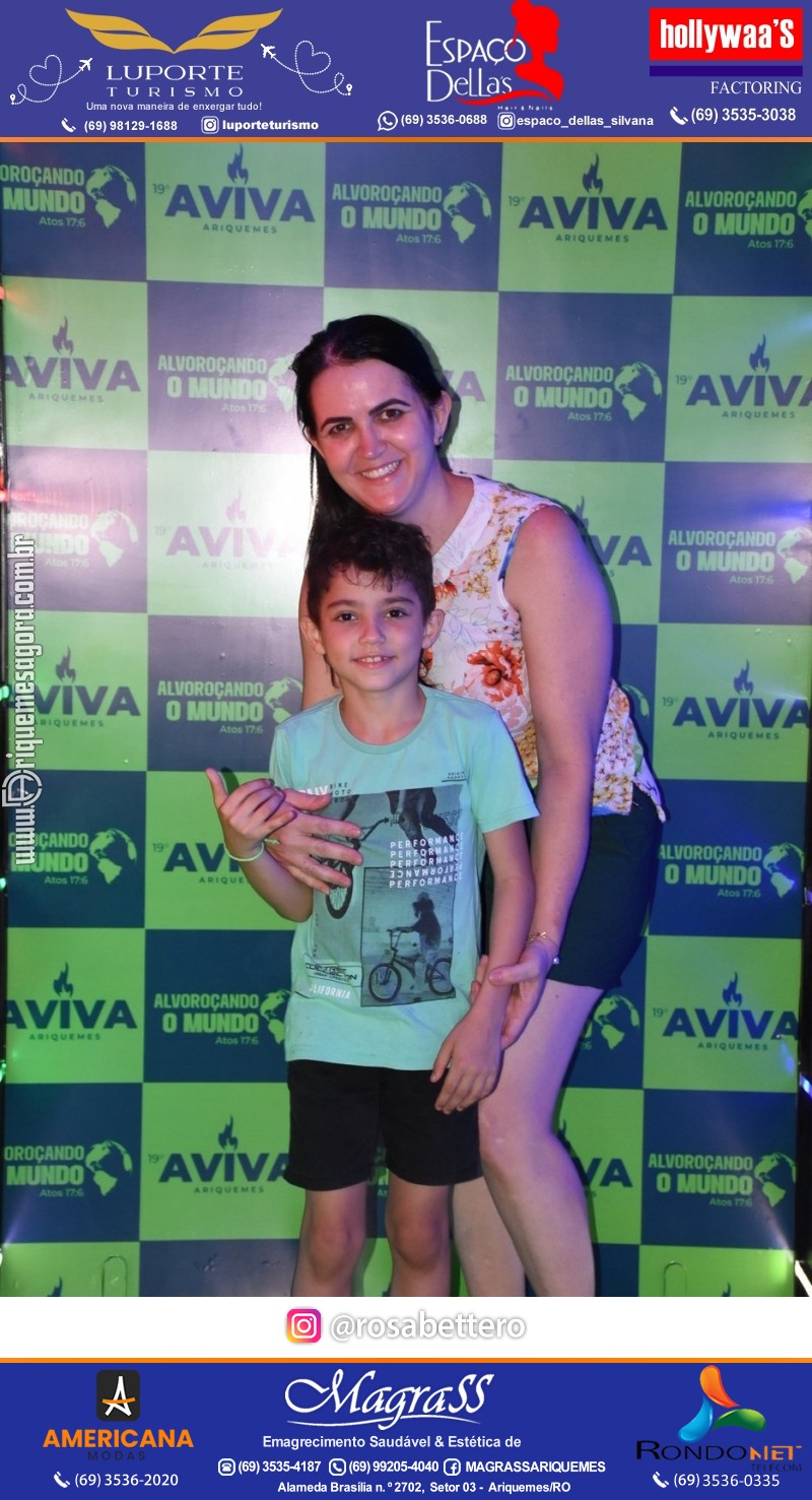 Abertura 19ª AVIVA ARIQUEMES dias 26 à 30 de Junho em Ariquemes – Rondônia - Entrada Franca