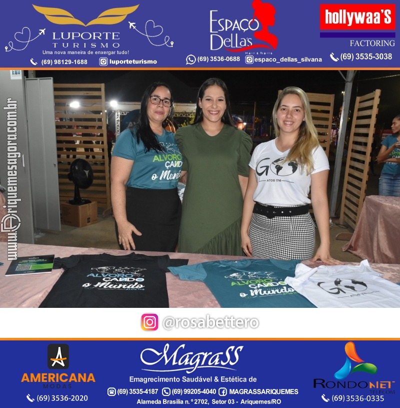 Abertura 19ª AVIVA ARIQUEMES dias 26 à 30 de Junho em Ariquemes – Rondônia - Entrada Franca