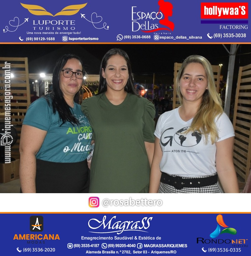 Abertura 19ª AVIVA ARIQUEMES dias 26 à 30 de Junho em Ariquemes – Rondônia - Entrada Franca