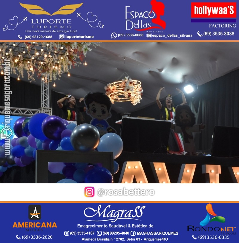 Abertura 19ª AVIVA ARIQUEMES dias 26 à 30 de Junho em Ariquemes – Rondônia - Entrada Franca