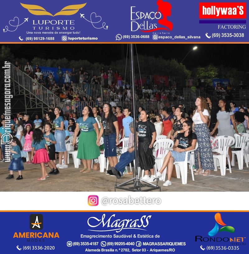 Abertura 19ª AVIVA ARIQUEMES dias 26 à 30 de Junho em Ariquemes – Rondônia - Entrada Franca