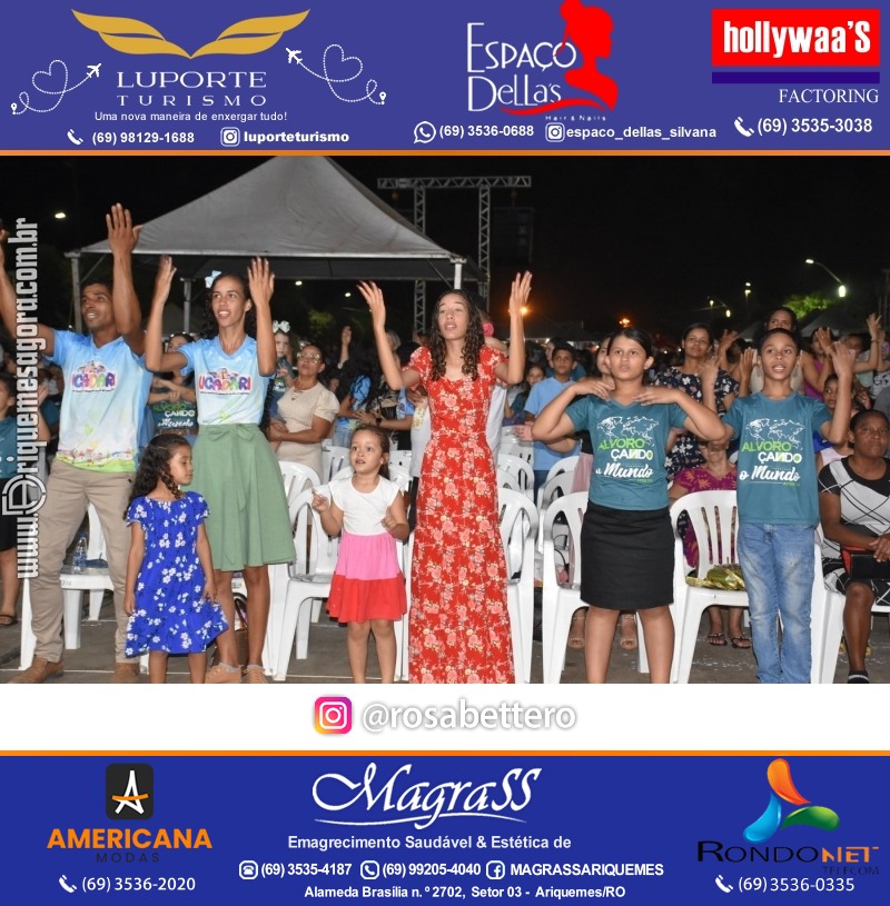 Abertura 19ª AVIVA ARIQUEMES dias 26 à 30 de Junho em Ariquemes – Rondônia - Entrada Franca