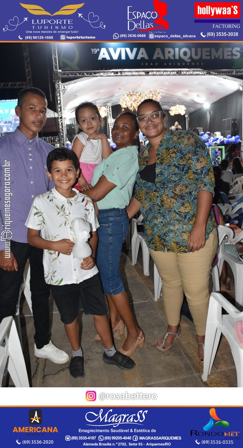 Abertura 19ª AVIVA ARIQUEMES dias 26 à 30 de Junho em Ariquemes – Rondônia - Entrada Franca