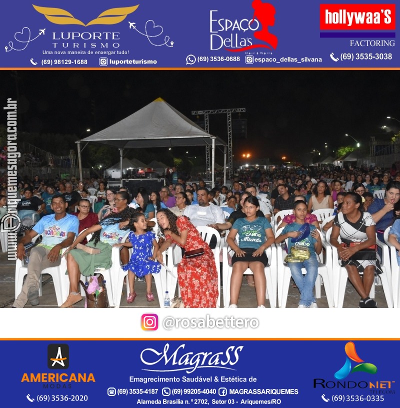 Abertura 19ª AVIVA ARIQUEMES dias 26 à 30 de Junho em Ariquemes – Rondônia - Entrada Franca