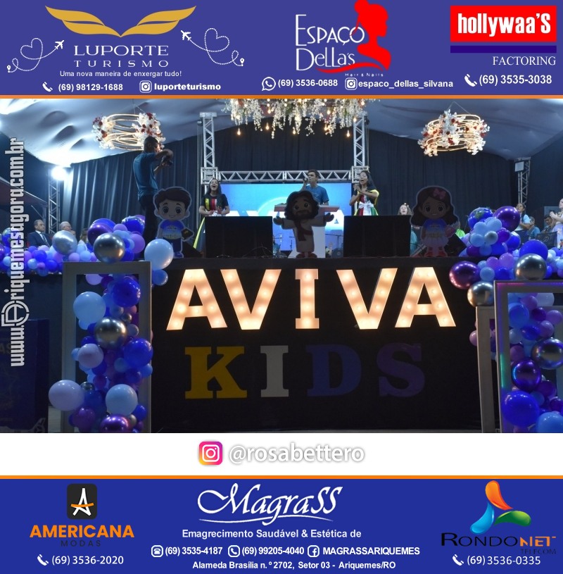 Abertura 19ª AVIVA ARIQUEMES dias 26 à 30 de Junho em Ariquemes – Rondônia - Entrada Franca