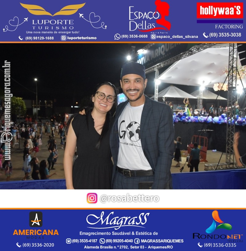 Abertura 19ª AVIVA ARIQUEMES dias 26 à 30 de Junho em Ariquemes – Rondônia - Entrada Franca