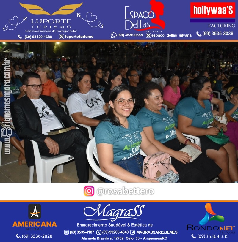 Abertura 19ª AVIVA ARIQUEMES dias 26 à 30 de Junho em Ariquemes – Rondônia - Entrada Franca