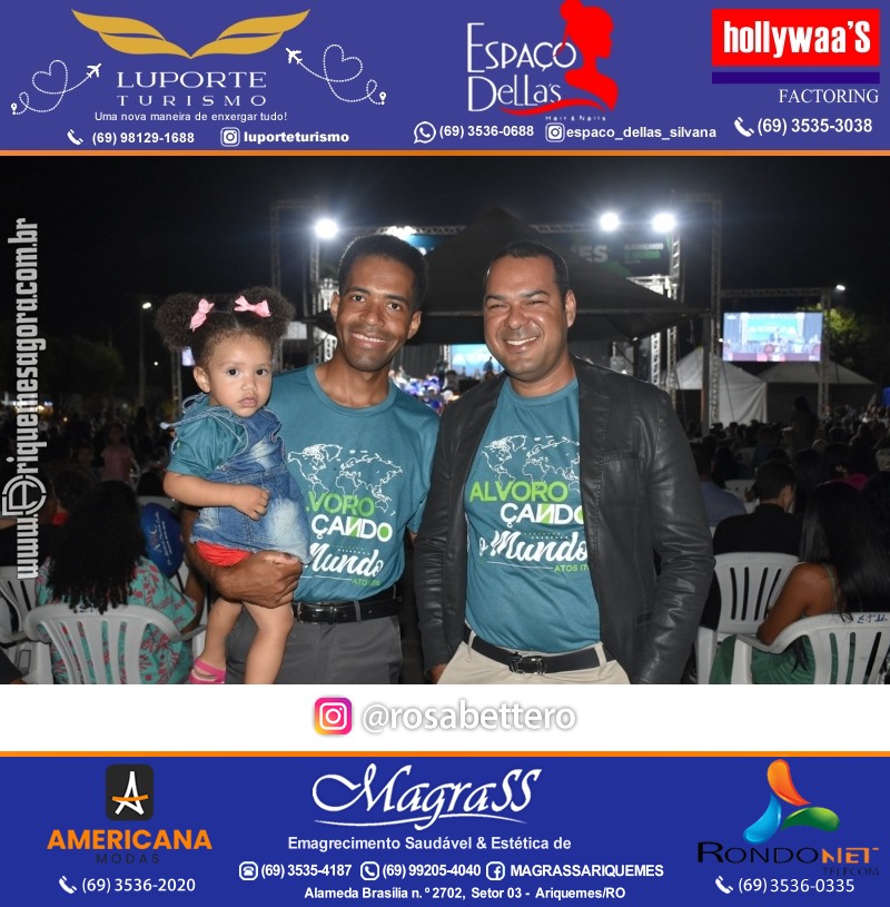 Abertura 19ª AVIVA ARIQUEMES dias 26 à 30 de Junho em Ariquemes – Rondônia - Entrada Franca