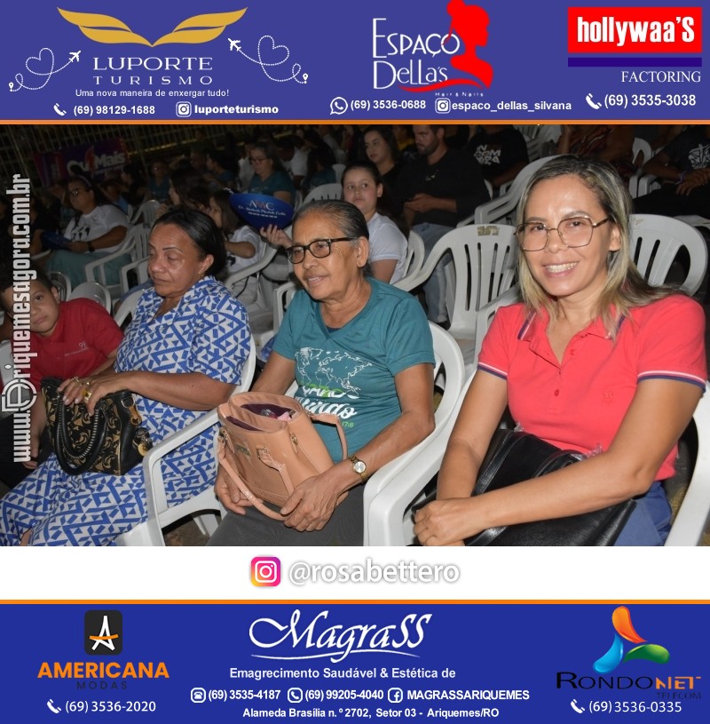 Abertura 19ª AVIVA ARIQUEMES dias 26 à 30 de Junho em Ariquemes – Rondônia - Entrada Franca