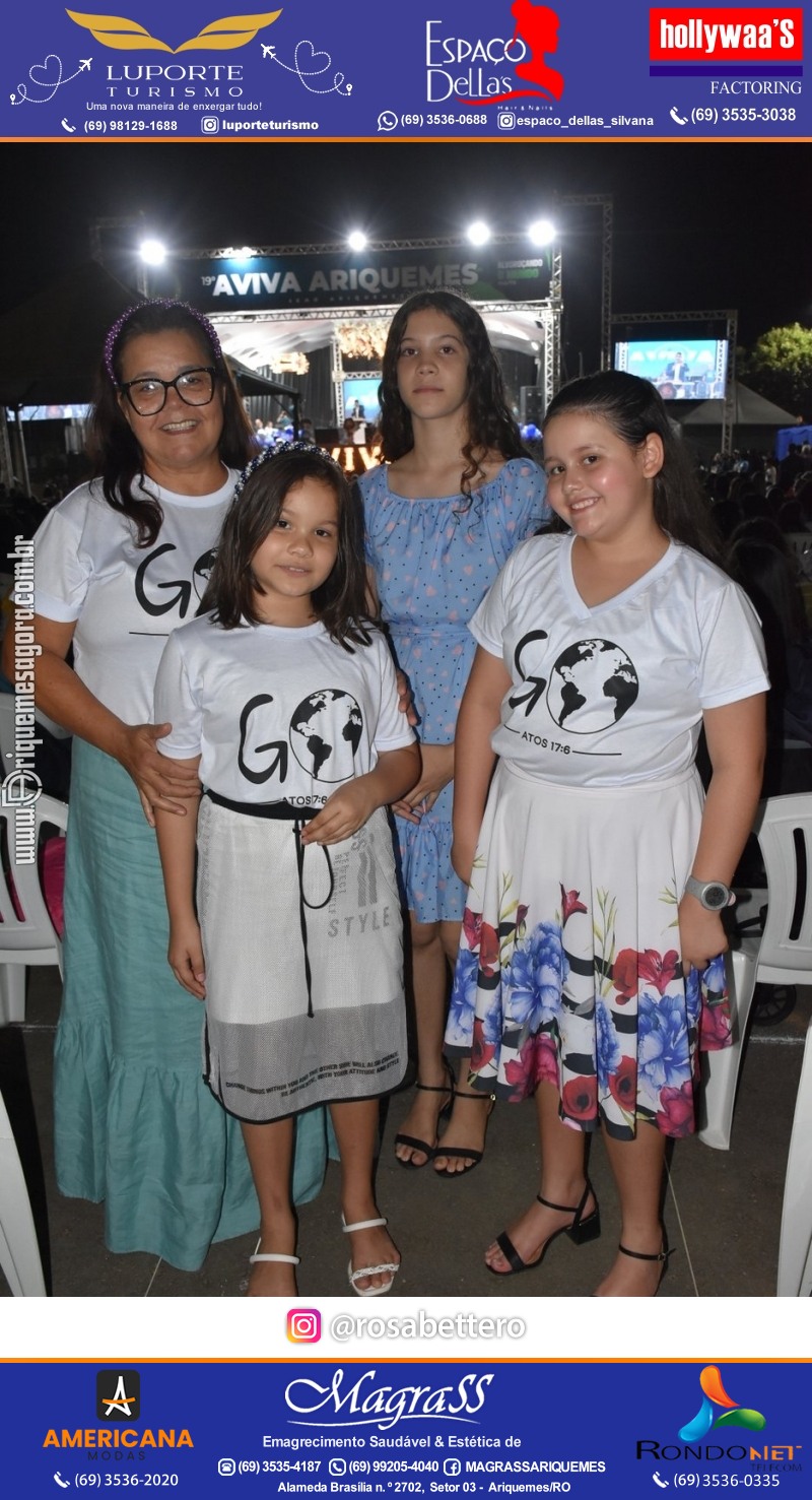 Abertura 19ª AVIVA ARIQUEMES dias 26 à 30 de Junho em Ariquemes – Rondônia - Entrada Franca