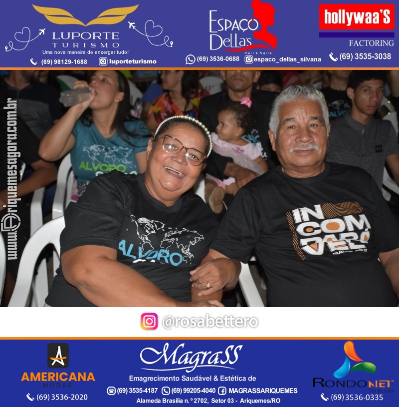 Abertura 19ª AVIVA ARIQUEMES dias 26 à 30 de Junho em Ariquemes – Rondônia - Entrada Franca