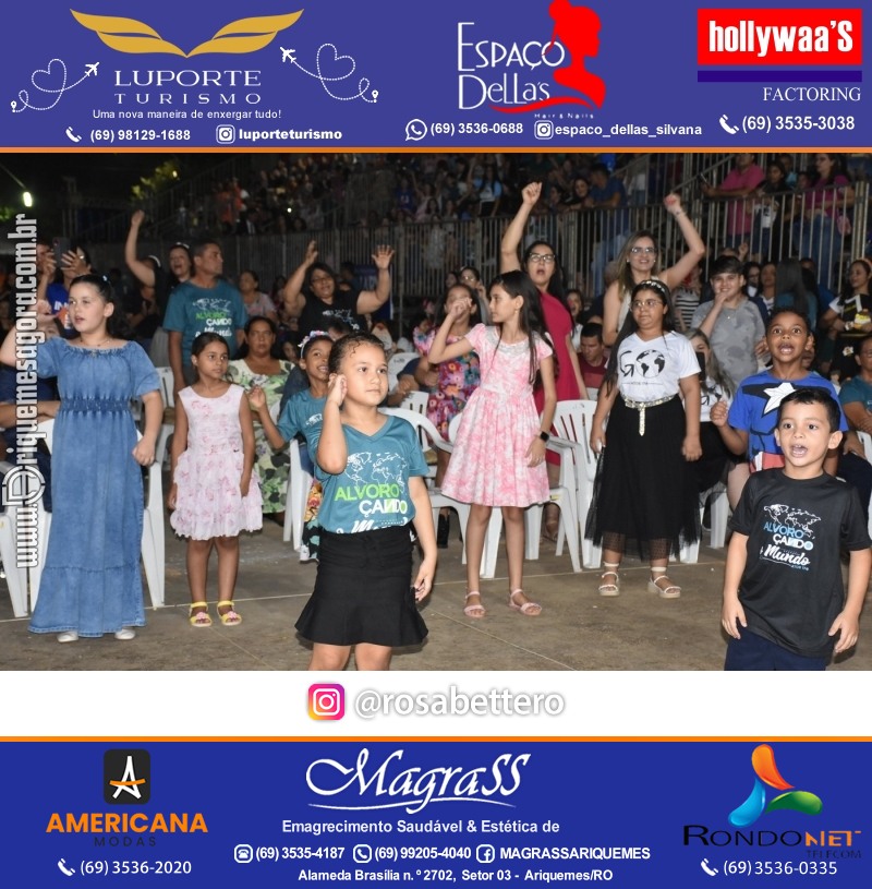 Abertura 19ª AVIVA ARIQUEMES dias 26 à 30 de Junho em Ariquemes – Rondônia - Entrada Franca
