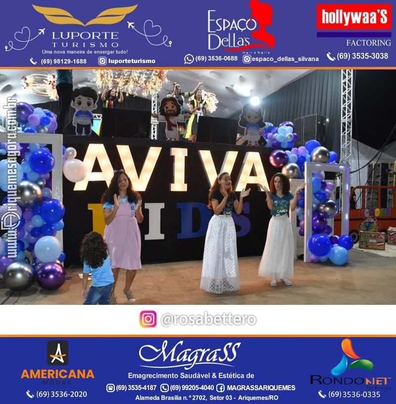 Abertura 19ª AVIVA ARIQUEMES dias 26 à 30 de Junho em Ariquemes – Rondônia - Entrada Franca
