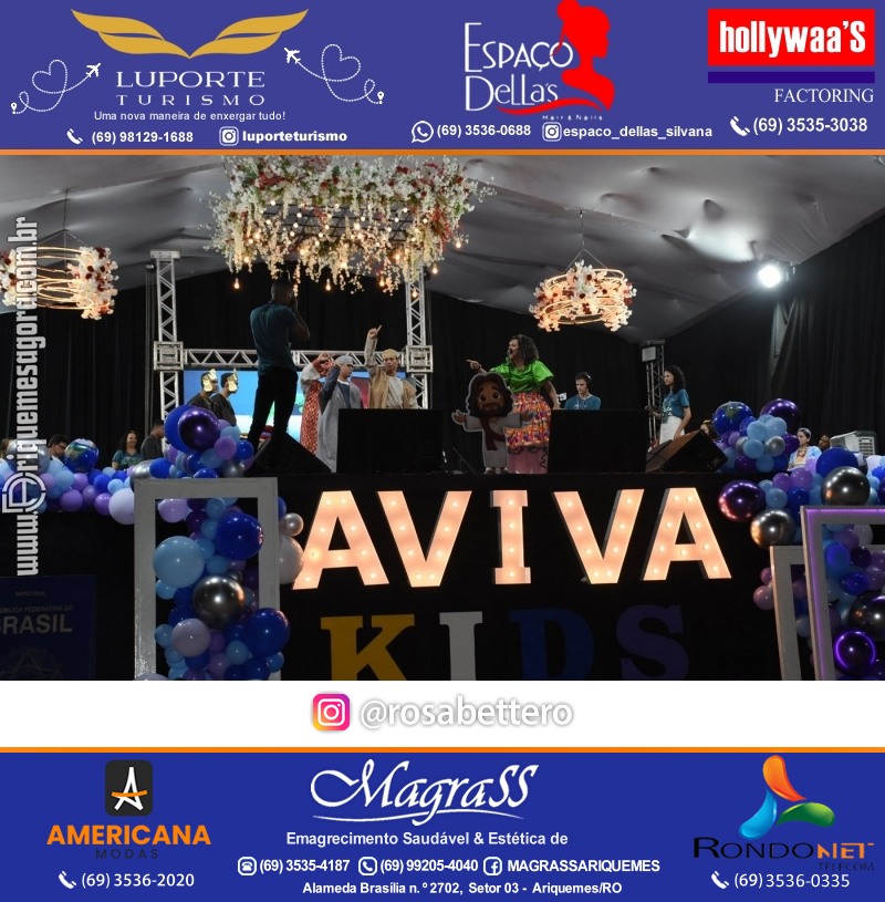 Abertura 19ª AVIVA ARIQUEMES dias 26 à 30 de Junho em Ariquemes – Rondônia - Entrada Franca