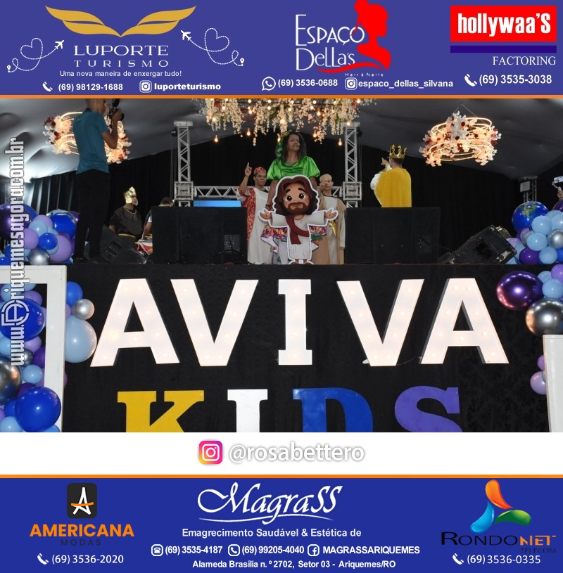 Abertura 19ª AVIVA ARIQUEMES dias 26 à 30 de Junho em Ariquemes – Rondônia - Entrada Franca