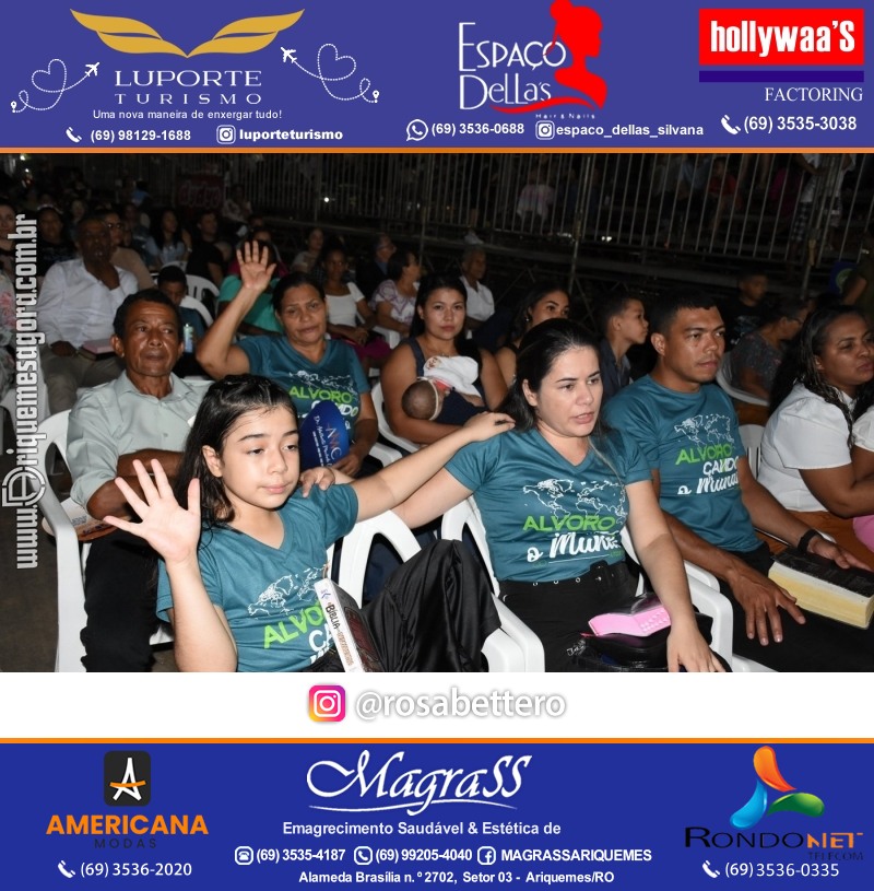 Abertura 19ª AVIVA ARIQUEMES dias 26 à 30 de Junho em Ariquemes – Rondônia - Entrada Franca