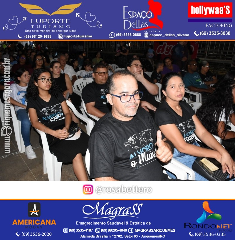 Abertura 19ª AVIVA ARIQUEMES dias 26 à 30 de Junho em Ariquemes – Rondônia - Entrada Franca