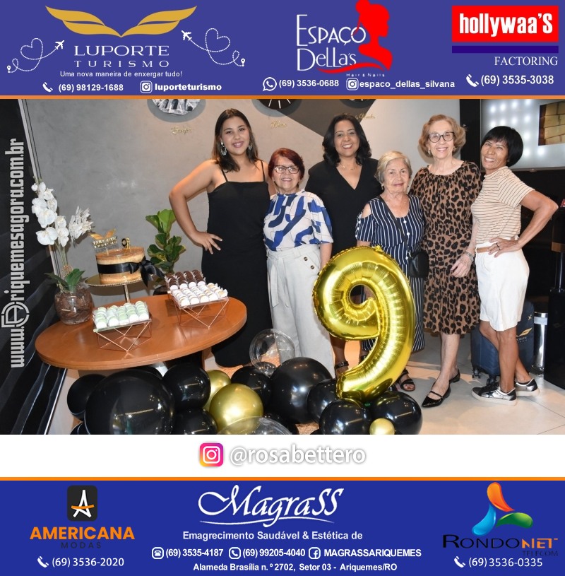 Aniversário 09 anos da Luporte turismo em Ariquemes “Uma nova maneira de enxergar tudo”