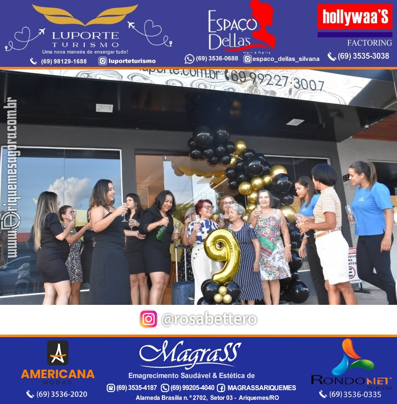 Aniversário 09 anos da Luporte turismo em Ariquemes “Uma nova maneira de enxergar tudo”