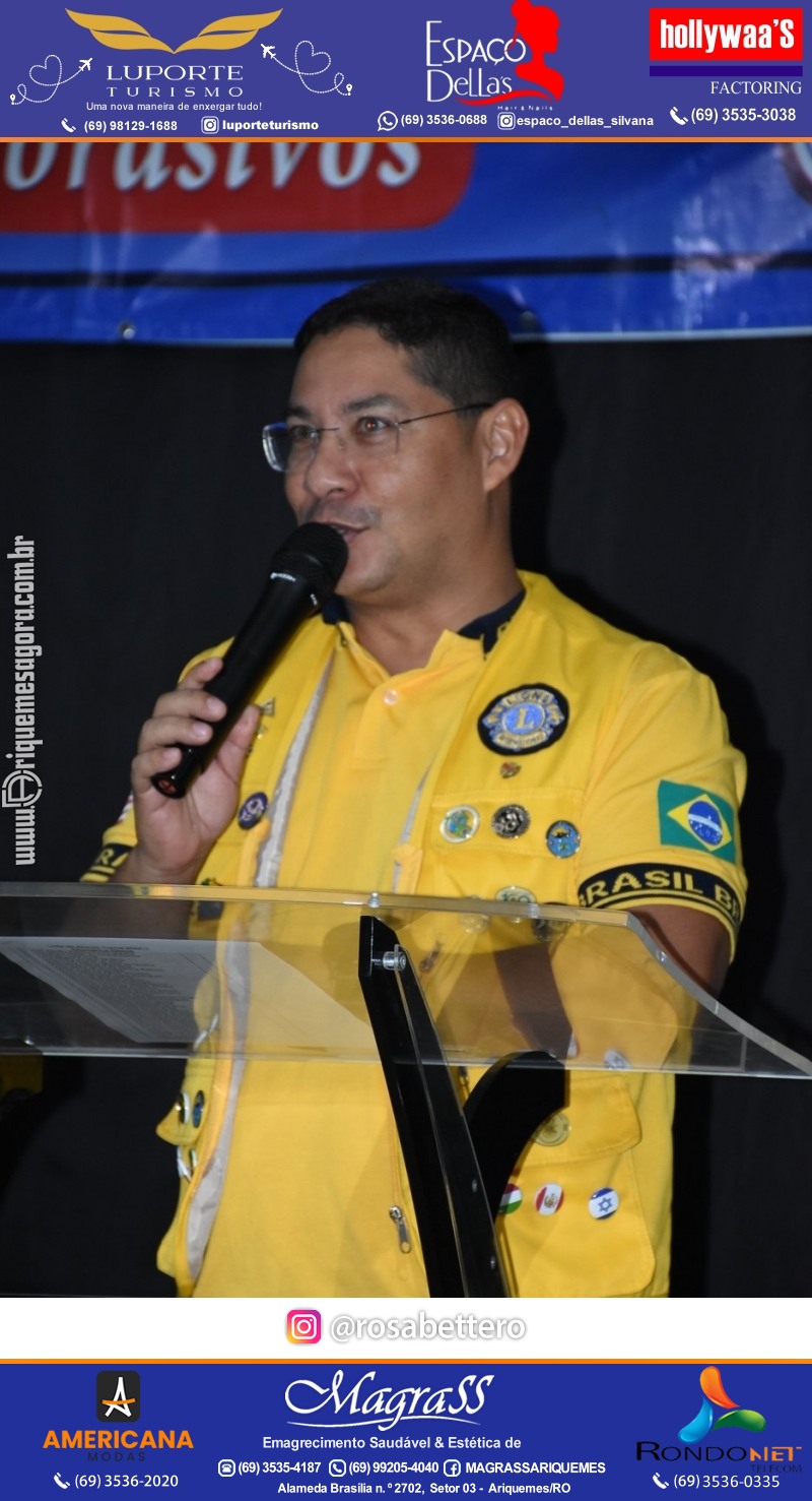 Entrega Certificados Curso Cursos Básico e Avançado do Projeto Inclusão Digital do Lions Clube Canaã em Ariquemes RO