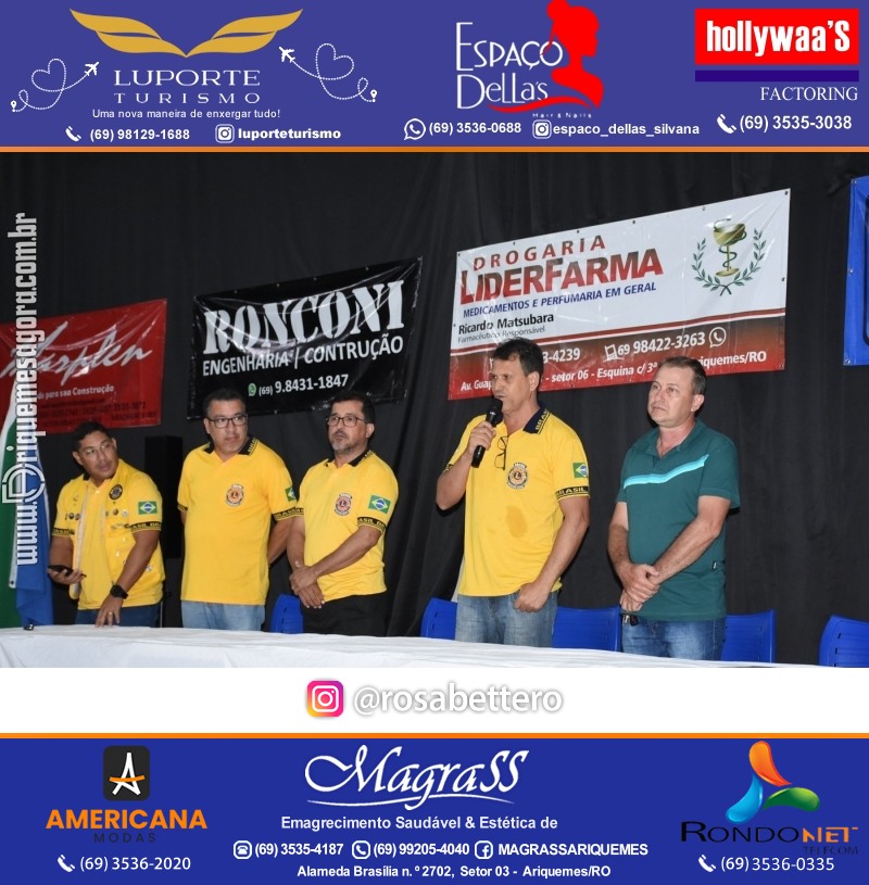 Entrega Certificados Curso Cursos Básico e Avançado do Projeto Inclusão Digital do Lions Clube Canaã em Ariquemes RO