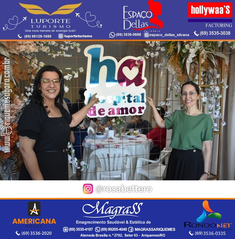 CAFÉ DO AMOR 2024 em Prol do Hospital de Amor na Igreja Assembleia de Deus em Ariquemes Rondônia