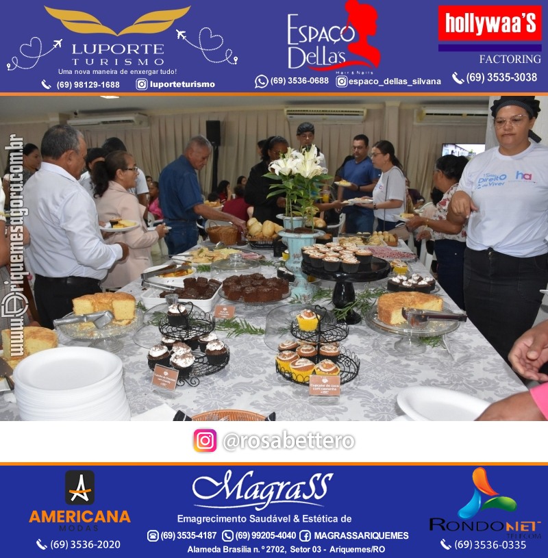 CAFÉ DO AMOR 2024 em Prol do Hospital de Amor na Igreja Assembleia de Deus em Ariquemes Rondônia