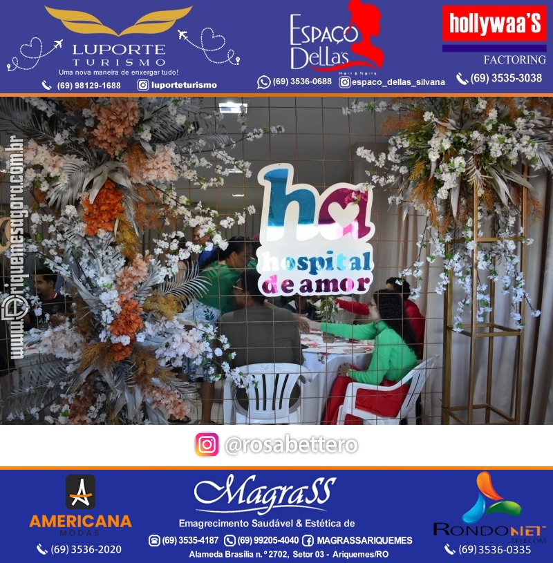 CAFÉ DO AMOR 2024 em Prol do Hospital de Amor na Igreja Assembleia de Deus em Ariquemes Rondônia