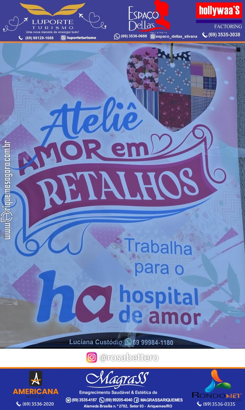 CAFÉ DO AMOR 2024 em Prol do Hospital de Amor na Igreja Assembleia de Deus em Ariquemes Rondônia