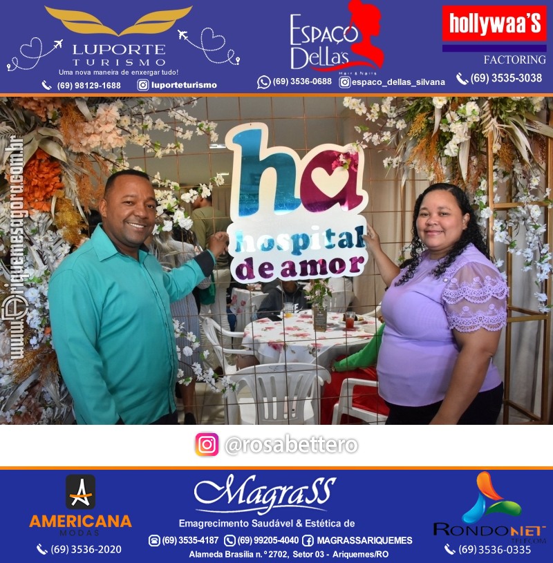 CAFÉ DO AMOR 2024 em Prol do Hospital de Amor na Igreja Assembleia de Deus em Ariquemes Rondônia
