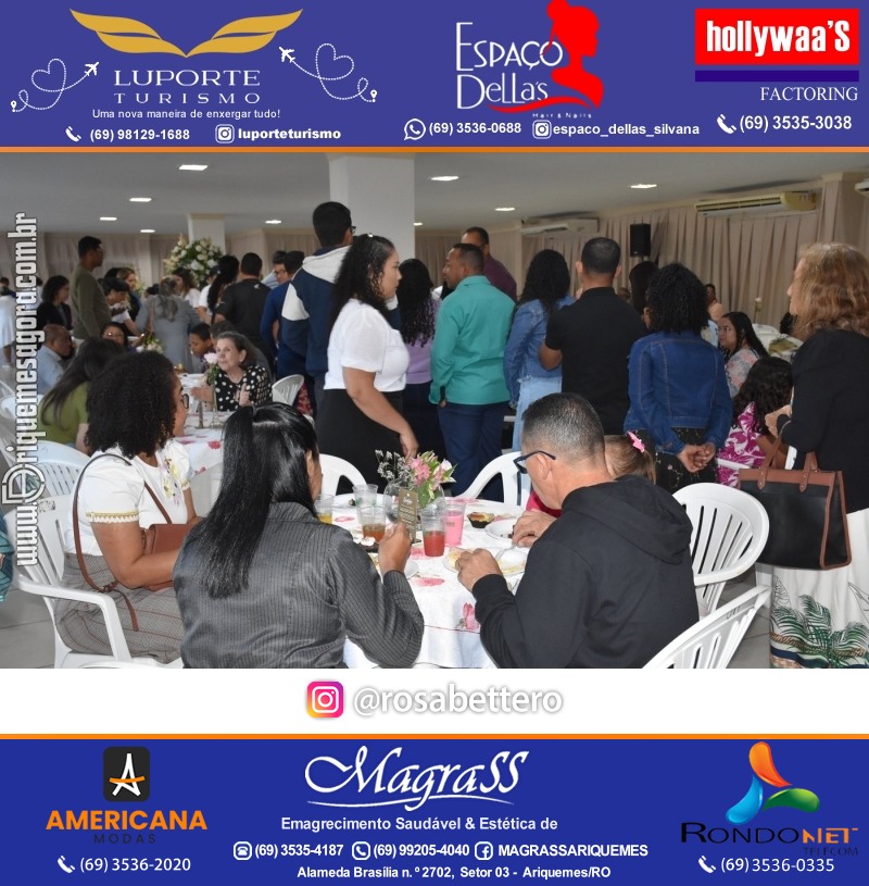CAFÉ DO AMOR 2024 em Prol do Hospital de Amor na Igreja Assembleia de Deus em Ariquemes Rondônia
