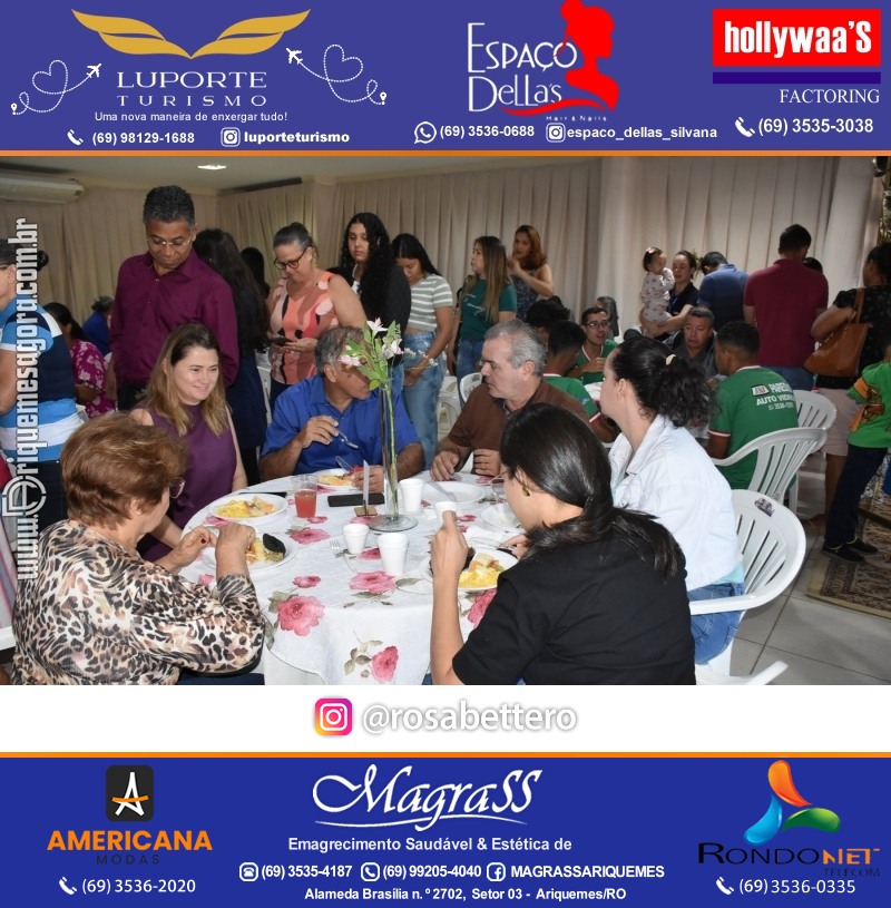CAFÉ DO AMOR 2024 em Prol do Hospital de Amor na Igreja Assembleia de Deus em Ariquemes Rondônia
