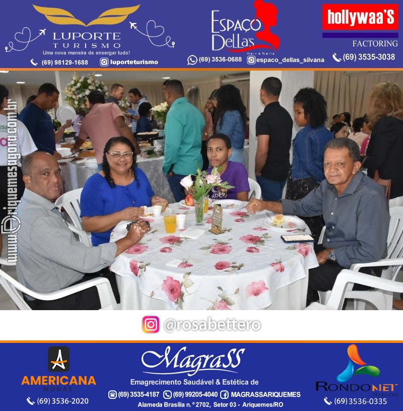 CAFÉ DO AMOR 2024 em Prol do Hospital de Amor na Igreja Assembleia de Deus em Ariquemes Rondônia