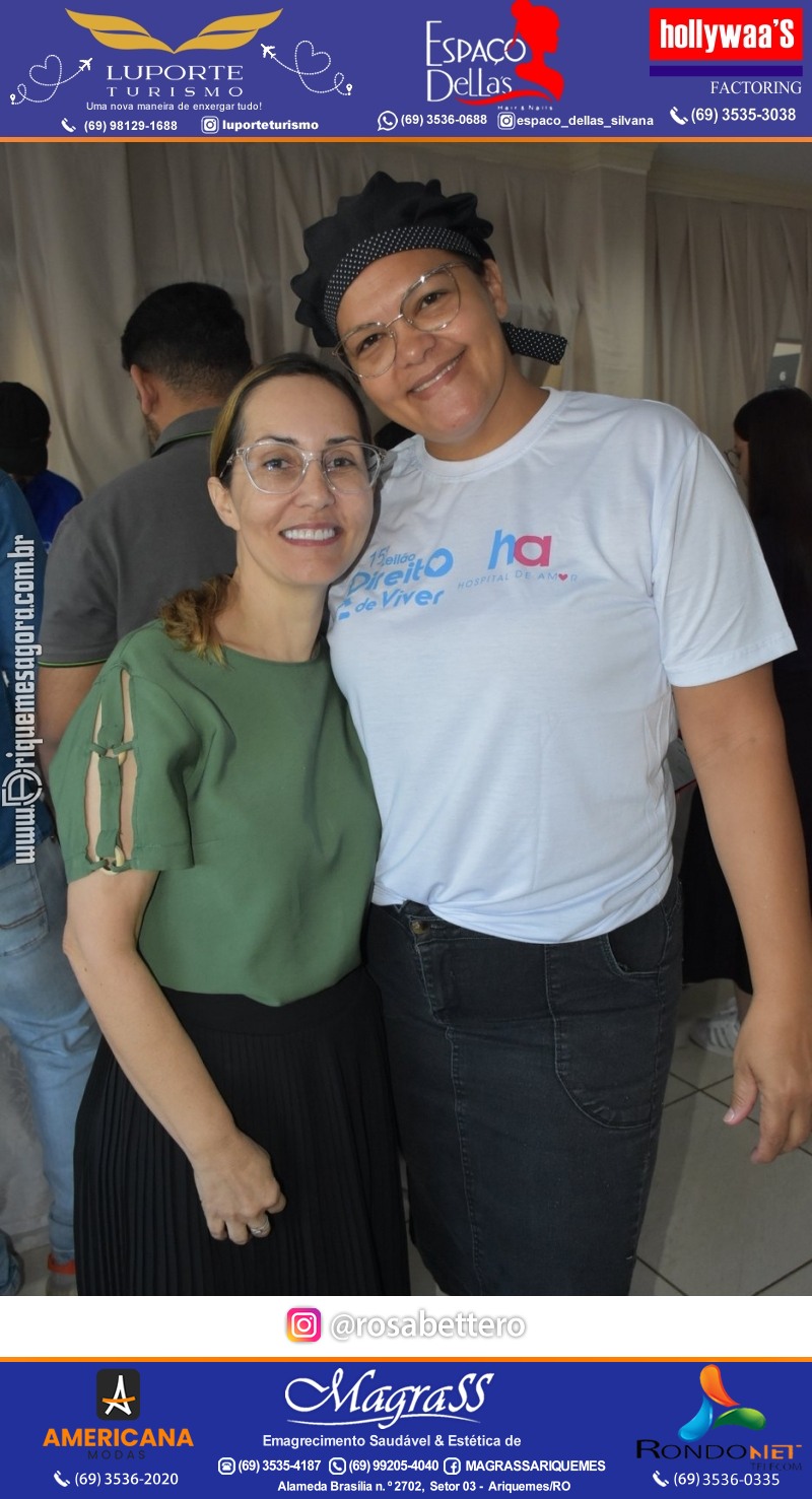 CAFÉ DO AMOR 2024 em Prol do Hospital de Amor na Igreja Assembleia de Deus em Ariquemes Rondônia