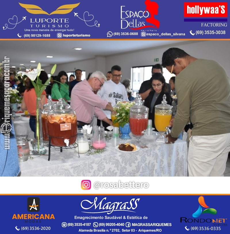 CAFÉ DO AMOR 2024 em Prol do Hospital de Amor na Igreja Assembleia de Deus em Ariquemes Rondônia