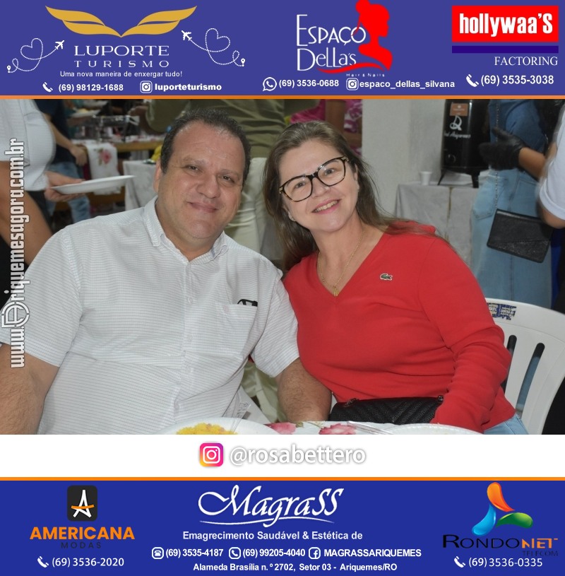 CAFÉ DO AMOR 2024 em Prol do Hospital de Amor na Igreja Assembleia de Deus em Ariquemes Rondônia