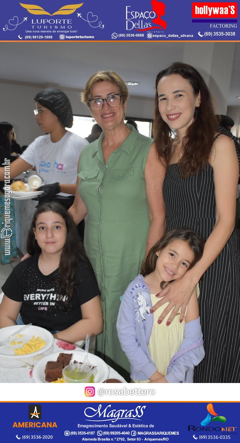 CAFÉ DO AMOR 2024 em Prol do Hospital de Amor na Igreja Assembleia de Deus em Ariquemes Rondônia