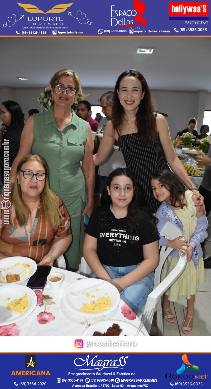 CAFÉ DO AMOR 2024 em Prol do Hospital de Amor na Igreja Assembleia de Deus em Ariquemes Rondônia