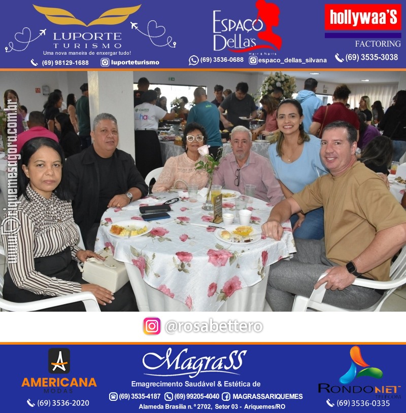 CAFÉ DO AMOR 2024 em Prol do Hospital de Amor na Igreja Assembleia de Deus em Ariquemes Rondônia