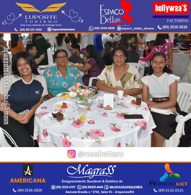 CAFÉ DO AMOR 2024 em Prol do Hospital de Amor na Igreja Assembleia de Deus em Ariquemes Rondônia
