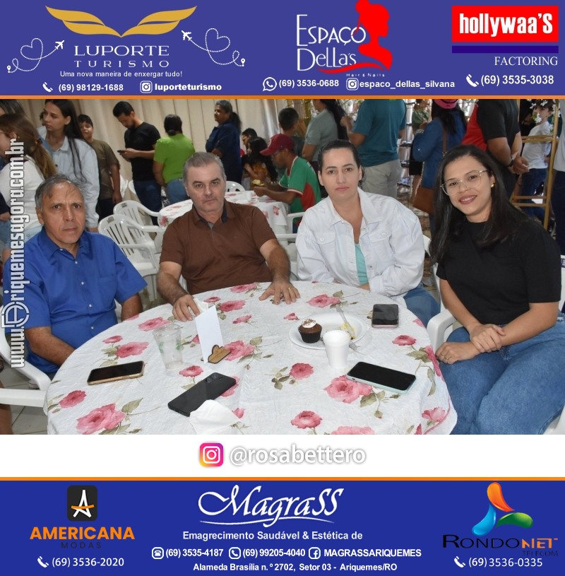 CAFÉ DO AMOR 2024 em Prol do Hospital de Amor na Igreja Assembleia de Deus em Ariquemes Rondônia
