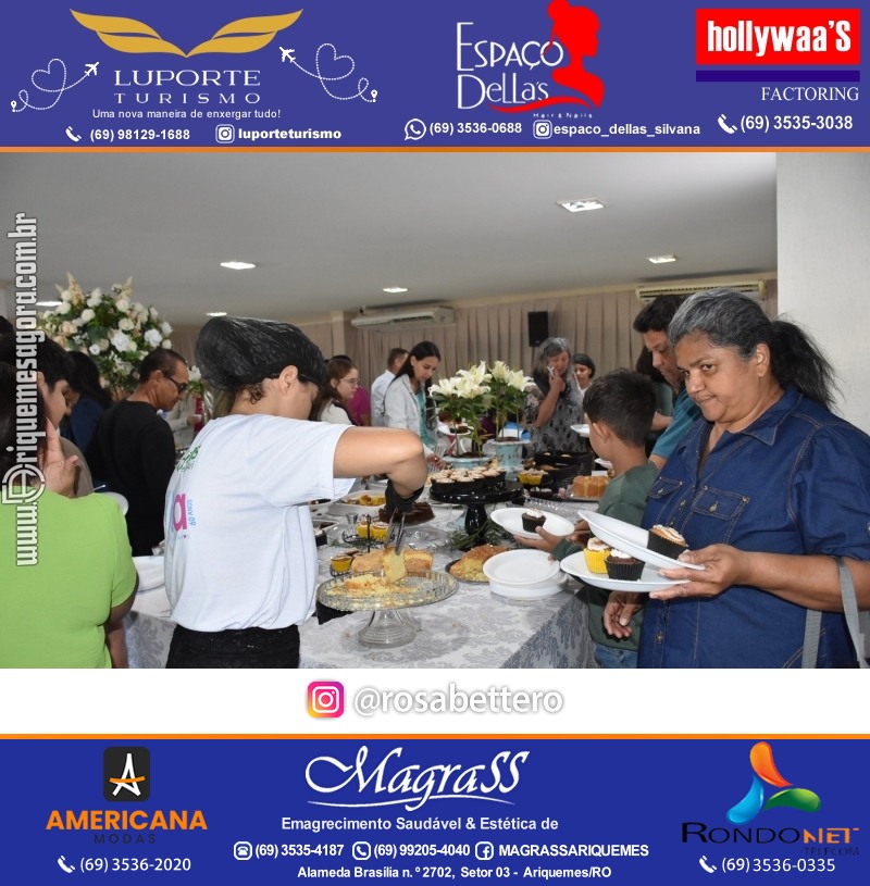 CAFÉ DO AMOR 2024 em Prol do Hospital de Amor na Igreja Assembleia de Deus em Ariquemes Rondônia