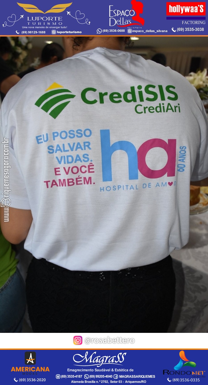 CAFÉ DO AMOR 2024 em Prol do Hospital de Amor na Igreja Assembleia de Deus em Ariquemes Rondônia