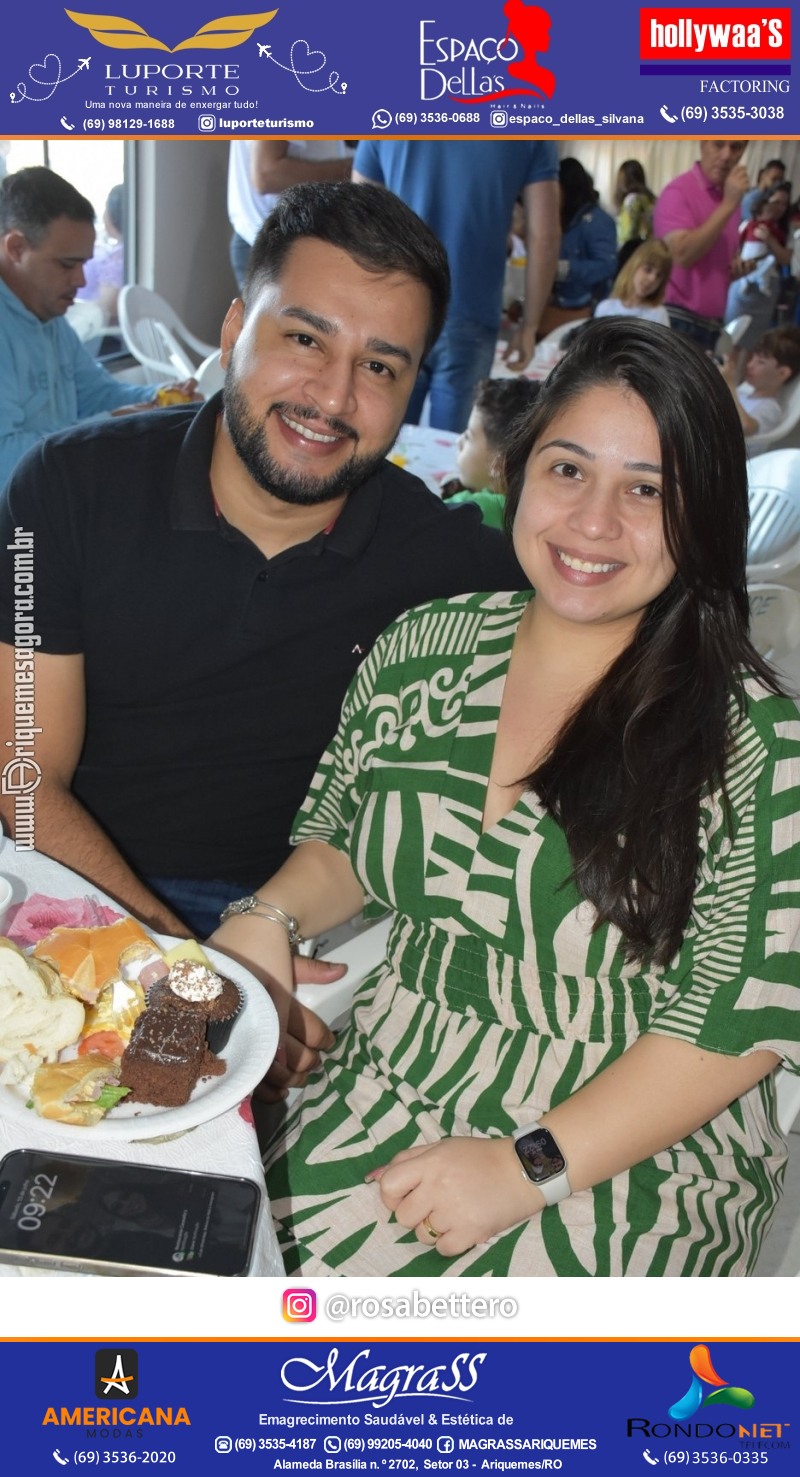 CAFÉ DO AMOR 2024 em Prol do Hospital de Amor na Igreja Assembleia de Deus em Ariquemes Rondônia