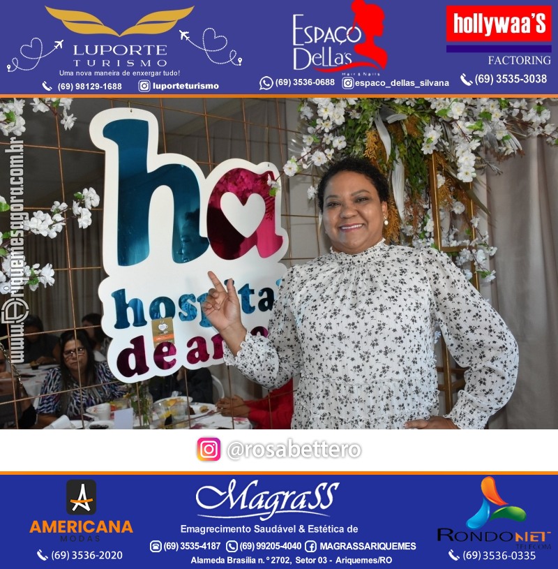 CAFÉ DO AMOR 2024 em Prol do Hospital de Amor na Igreja Assembleia de Deus em Ariquemes Rondônia