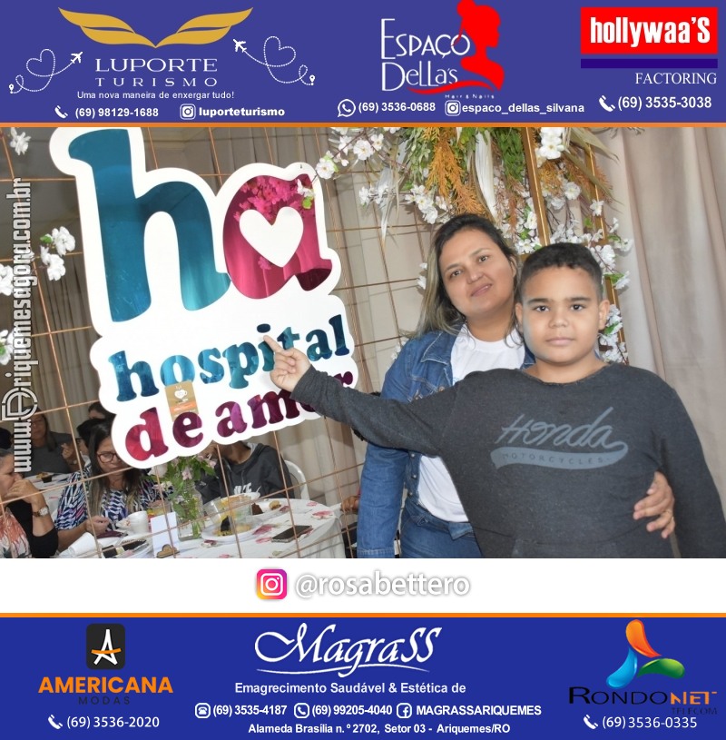 CAFÉ DO AMOR 2024 em Prol do Hospital de Amor na Igreja Assembleia de Deus em Ariquemes Rondônia