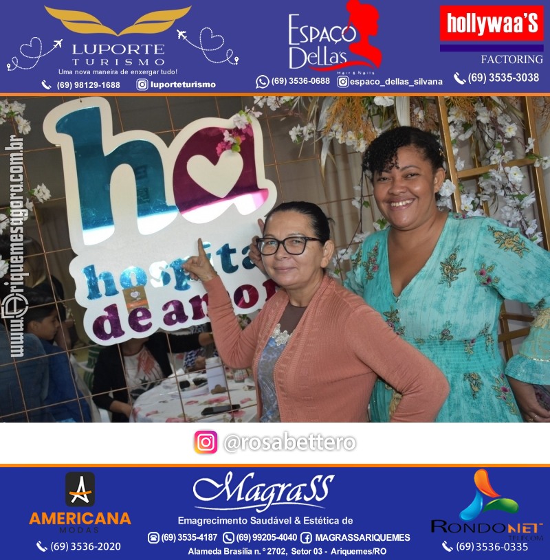 CAFÉ DO AMOR 2024 em Prol do Hospital de Amor na Igreja Assembleia de Deus em Ariquemes Rondônia