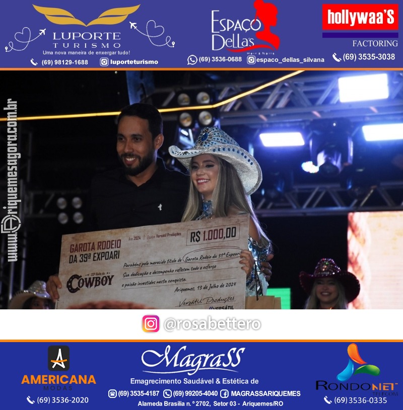 EXPOARI 2024 - Baile do Cowboy em Ariquemes Rondônia